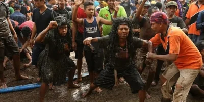 Tradisi Keboan Aliyan di Banyuwangi, tradisi mengawali musim bercocok tanam