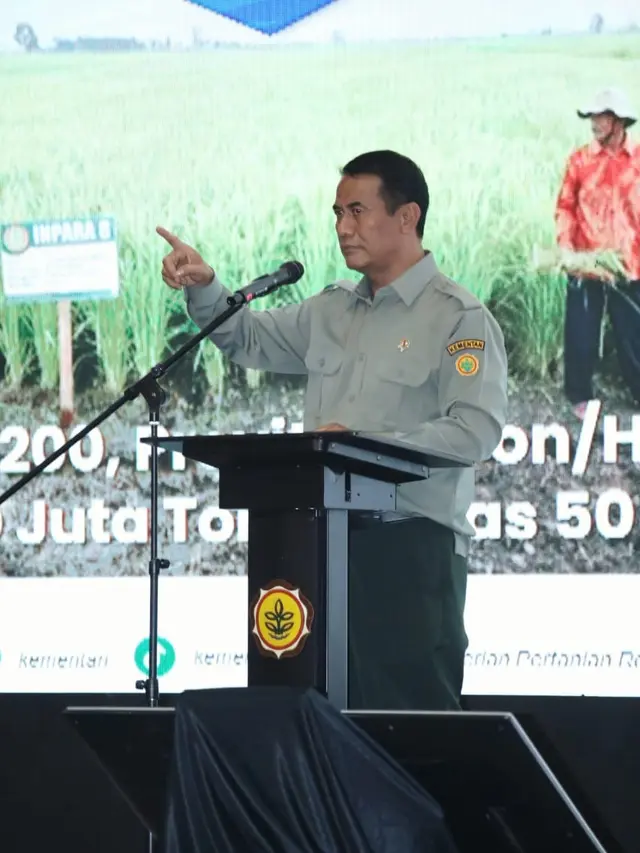 Mentan Andi Amran Sulaiman,Segera Kita Kembalikan Swasembada Pangan